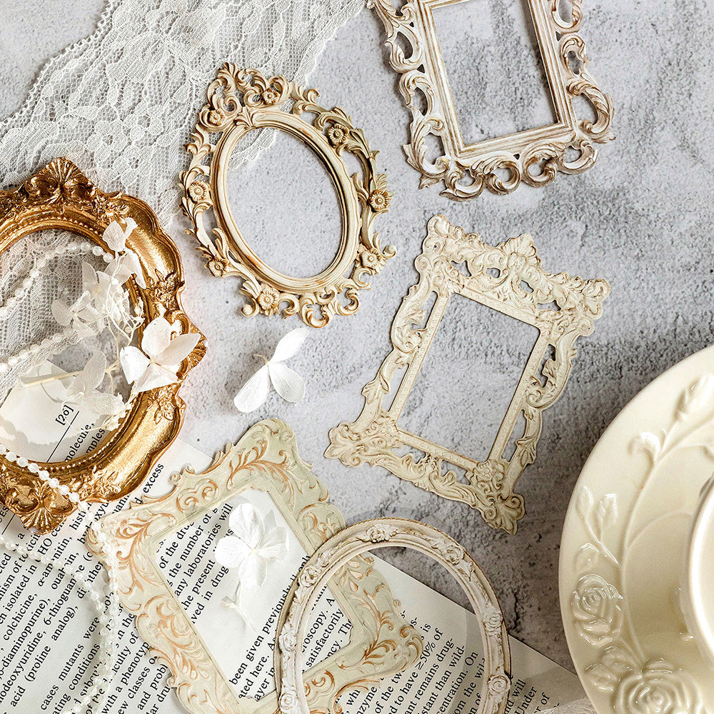 Vintage Romantic Frame Papers