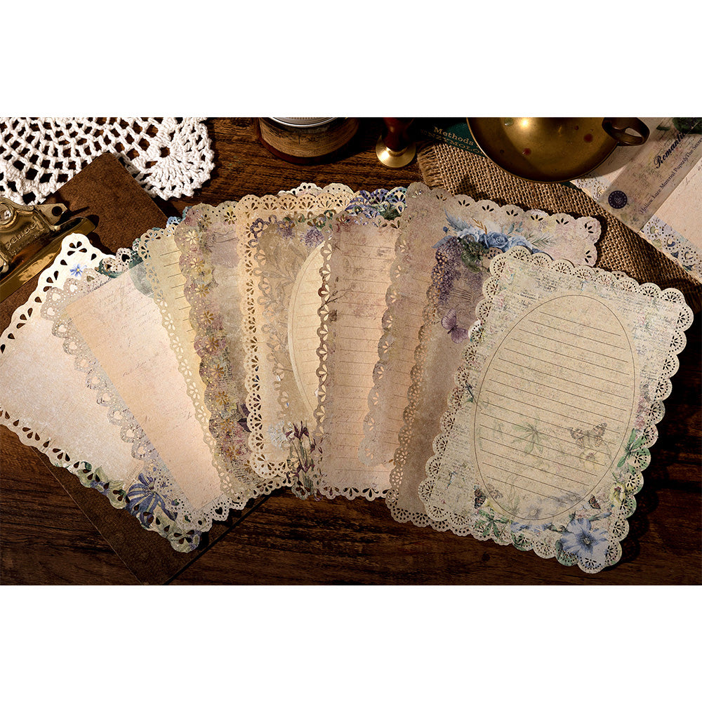 Retro Hollow Lace Papers