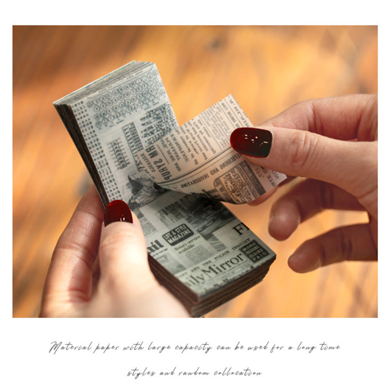 365 Mini Vintage-Style Journal Paper Set